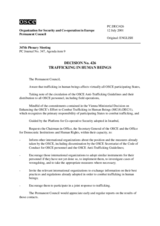 Permanent Council Decision No. 426