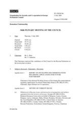 Journal of the 346th Plenary Meeting of the Permanent Council