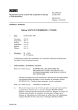 Journal of the 346th Plenary Meeting of the Permanent Council (fr)