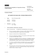 Journal of the 345th Plenary Meeting of the Permanent Council (es)