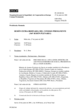 Journal of the 344th Special Plenary Meeting of the Permanent Council (es)