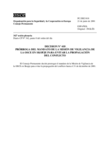 Permanent Council Decision No. 418 (es)