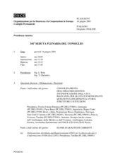 Journal of the 341st Plenary Meeting of the Permanent Council (it)