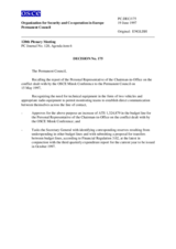 Permanent Council Decision No. 175