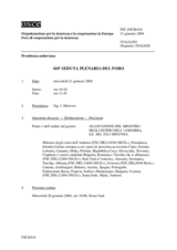 Journal of the 410th Plenary Meeting of the Forum for Security Co-operation (it)