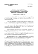 Remarks by the delegation of Turkey