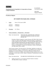 Journal of the 491st Plenary Meeting of the Permanent Council (es)