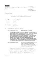 Journal of the 339th Plenary Meeting of the Permanent Council (it)