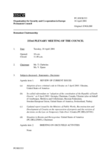 Journal of the 333rd Plenary Meeting of the Permanent Council