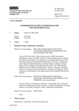 Journal of the 330th Special Plenary Meeting of the Permanent Council/Revised reissue (de)