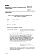 Journal of the 330th Special Plenary Meeting of the Permanent Council/Revised reissue (it)