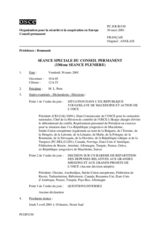 Journal of the 330th Special Plenary Meeting of the Permanent Council/Revised reissue (fr)