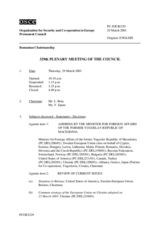 Journal of the 329th Plenary Meeting of the Permanent Council