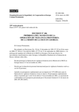 Permanent Council Decision No. 406 (es)