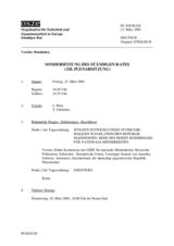 Journal of the 328th Special Plenary Meeting of the Permanent Council (de)