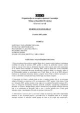 OSCE Mission to Croatia status report, July - December 2003 (hr)