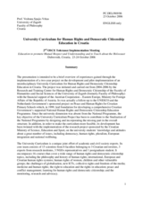 Address by Professor Vedrana Spajic-Vrkas, Faculty of Philosophy, University of Zagreb