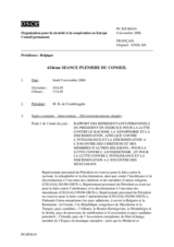 Journal of the 634th Plenary Meeting of the Permanent Council (fr)