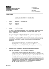 Journal of the 633rd Plenary Meeting of the Permanent Council (de)