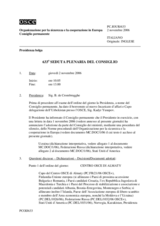 Journal of the 633rd Plenary Meeting of the Permanent Council (it)