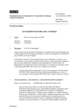 Journal of the 633rd Plenary Meeting of the Permanent Council (es)