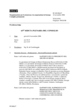 Journal of the 637th Plenary Meeting of the Permanent Council (it)