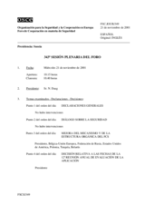 Journal of the 343rd Plenary Meeting of the Forum for Security Co-operation (es)