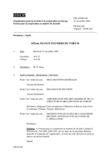 Journal of the 343rd Plenary Meeting of the Forum for Security Co-operation (fr)
