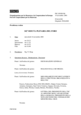 Journal of the 342nd Plenary Meeting of the Forum for Security Co-operation (it)