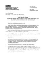 Forum for Security Co-operation Decision No. 6/01 (de)