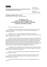 Forum for Security Co-operation Decision No. 7/06 (it)