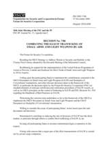 Forum for Security Co-operation Decision No. 7/06