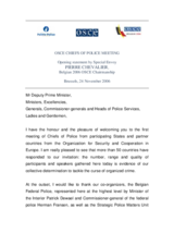 Opening statement by Special Envoy Pierre Chevalier