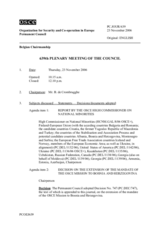 Journal of the 639th Plenary Meeting of the Permanent Council