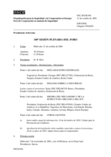 Journal of the 340th Plenary Meeting of the Forum for Security Co-operation (es)
