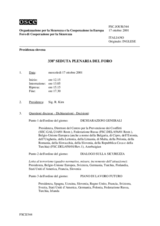 Journal of the 338th Plenary Meeting of the Forum for Security Co-operation (it)