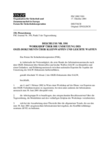 Forum for Security Co-operation Decision No. 5/01 (de)