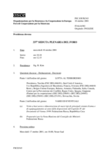 Journal of the 337th Plenary Meeting of the Forum for Security Co-operation (it)