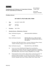 Journal of the 336th Plenary Meeting of the Forum for Security Co-operation (it)