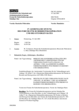 Journal of the 17th Joint Meeting of the Forum for Security Co-operation and the Permanent Council (de)