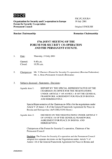 Journal of the 17th Joint Meeting of the Forum for Security Co-operation and the Permanent Council