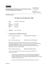 Journal of the 329th Plenary Meeting of the Forum for Security Co-operation (it)