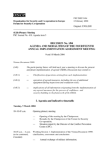 Forum for Security Co-operation Decision No. 1/04