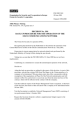 Forum for Security Co-operation Decision No. 3/01