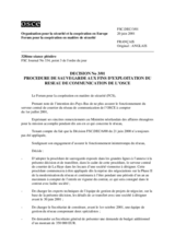 Forum for Security Co-operation Decision No. 3/01 (fr)