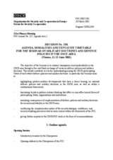 Forum for Security Co-operation Decision No. 2/01