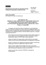 Forum for Security Co-operation Decision No. 2/01 (fr)