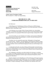 Brussels Ministerial Council Decision No.12/06: Energy Security Dialogue in the OSCE (de)