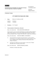 Journal of the 317th Plenary Meeting of the Forum for Security Co-operation (es)