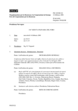 Journal of the 316th Plenary Meeting of the Forum for Security Co-operation (it)